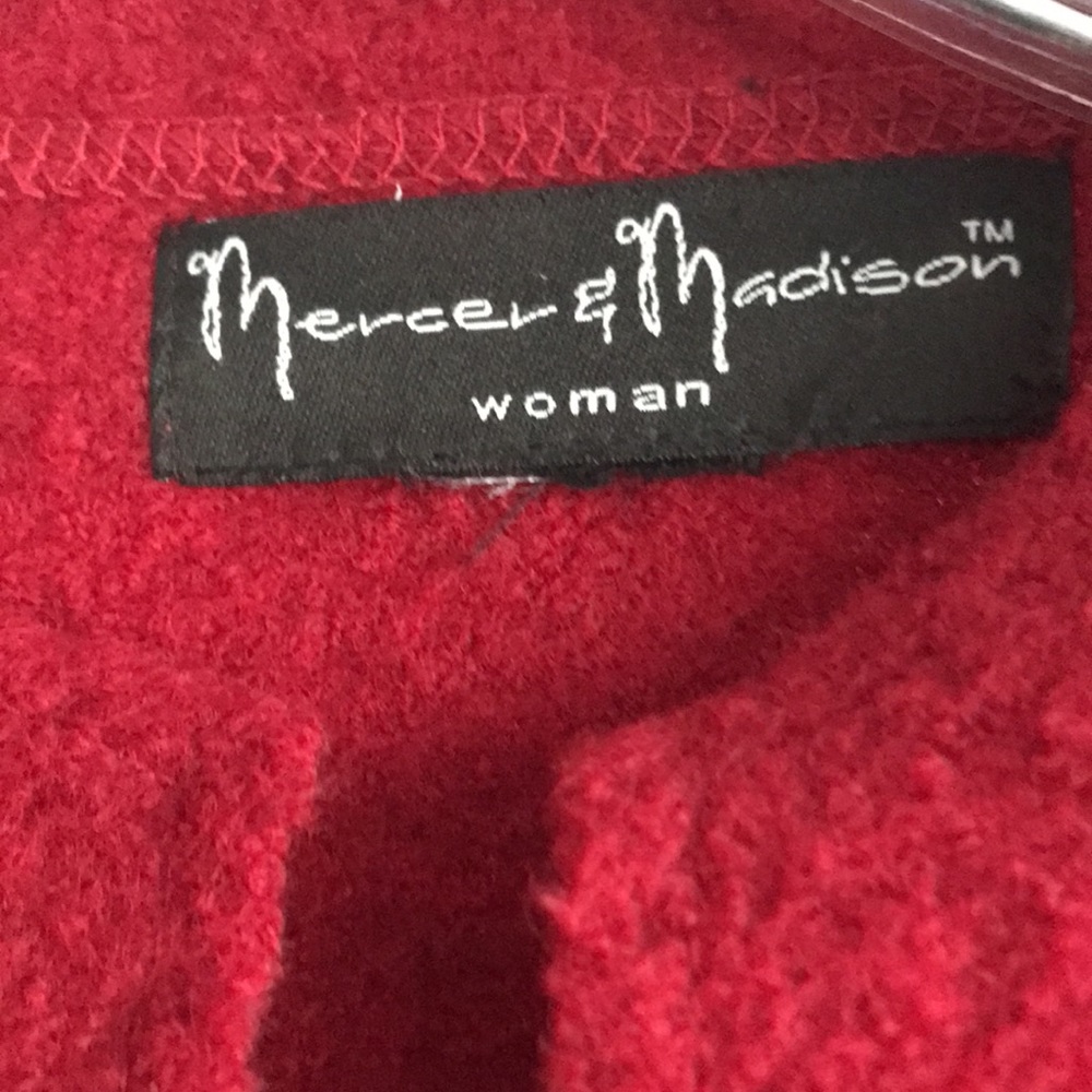 Red wool jacket - Picture 2 of 5